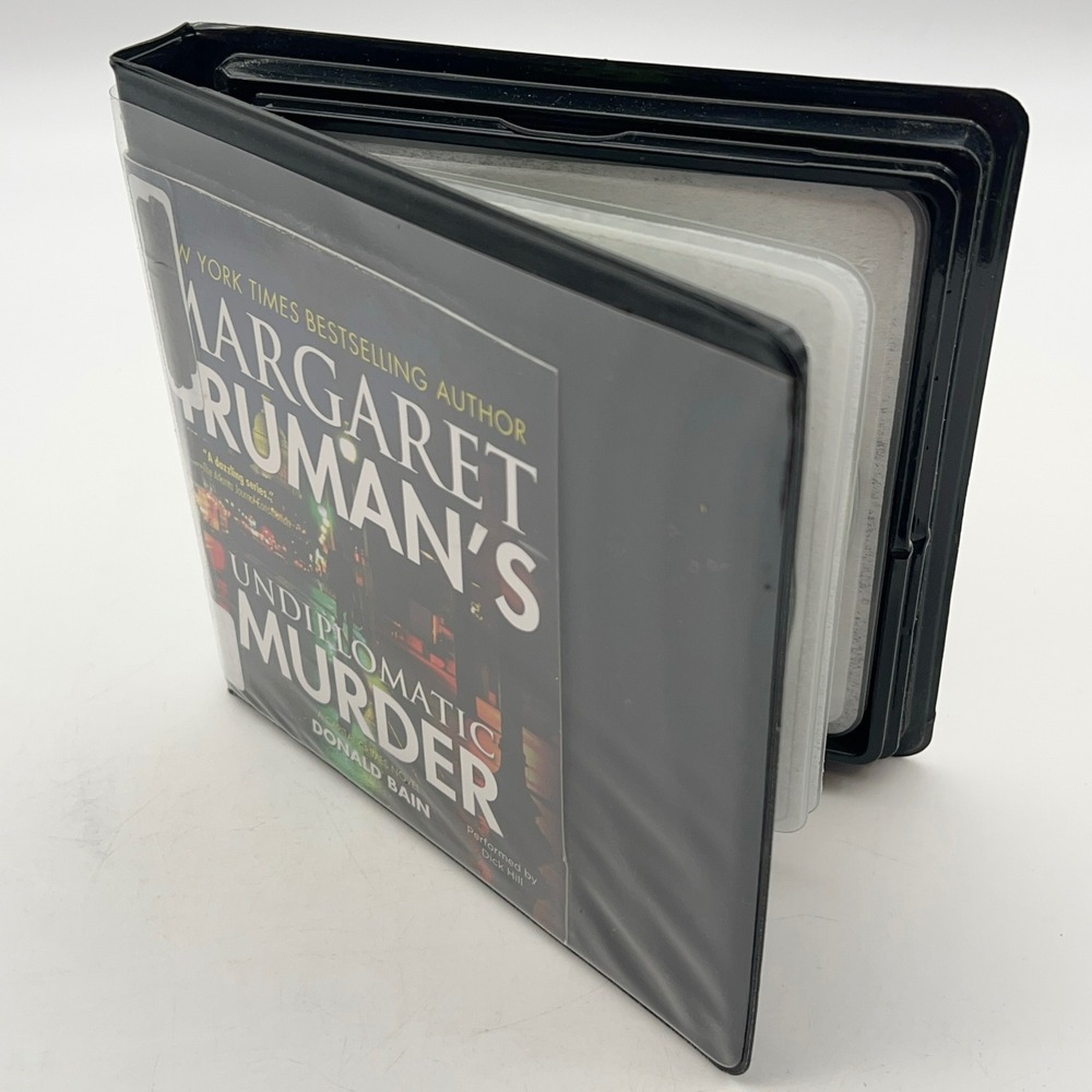 Undiplomatic Murder Margaret Truman Audiobook 10CD Unabridged Capital Crimes - Picture 3 of 5